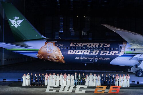 Photo related to Saudia being named official airline of the Esports World Cup 2026
